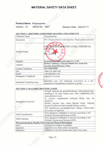 MSDS 2